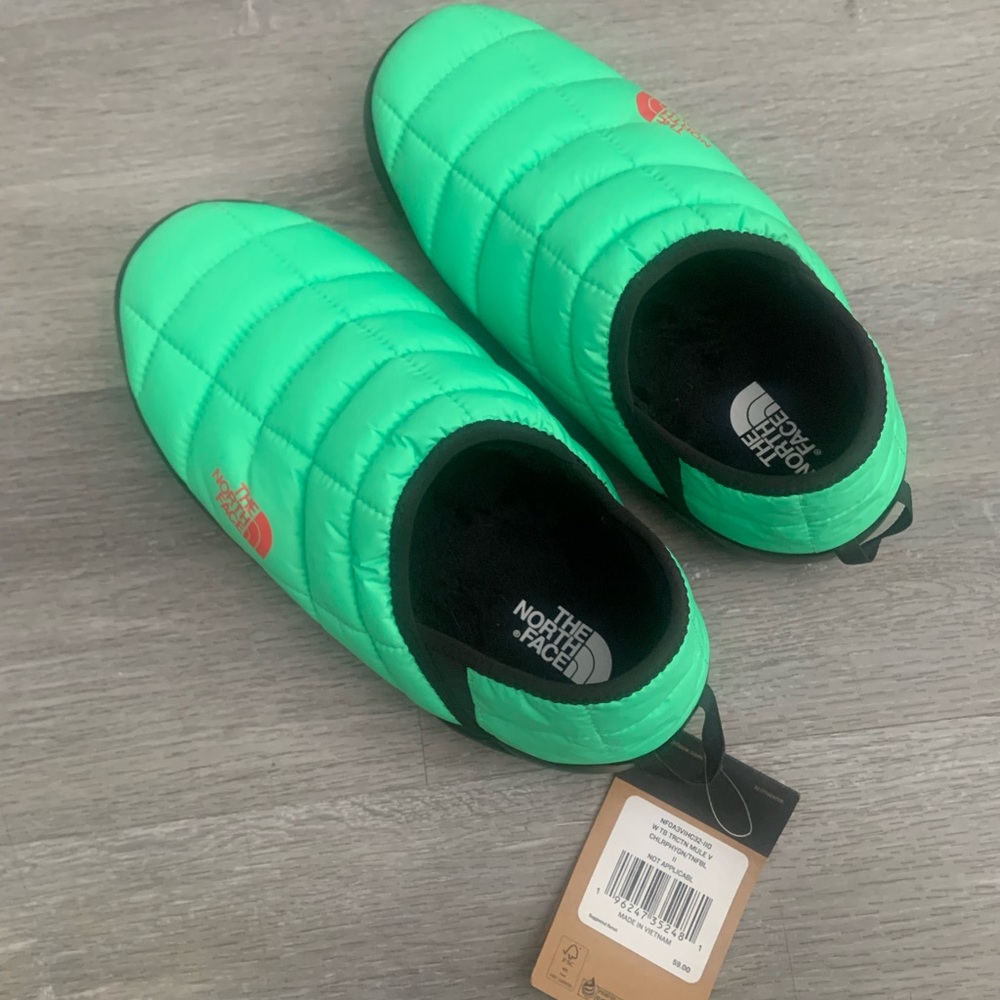 The North Face Thermoball Green Slip-On Shoes